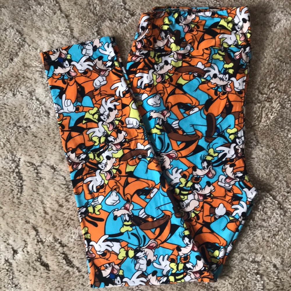 New Lularoe TC Disney Goofy Leggings